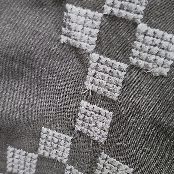 Monoreno Vtg Black and White Geometric Mini Dress - Picture 12 of 16